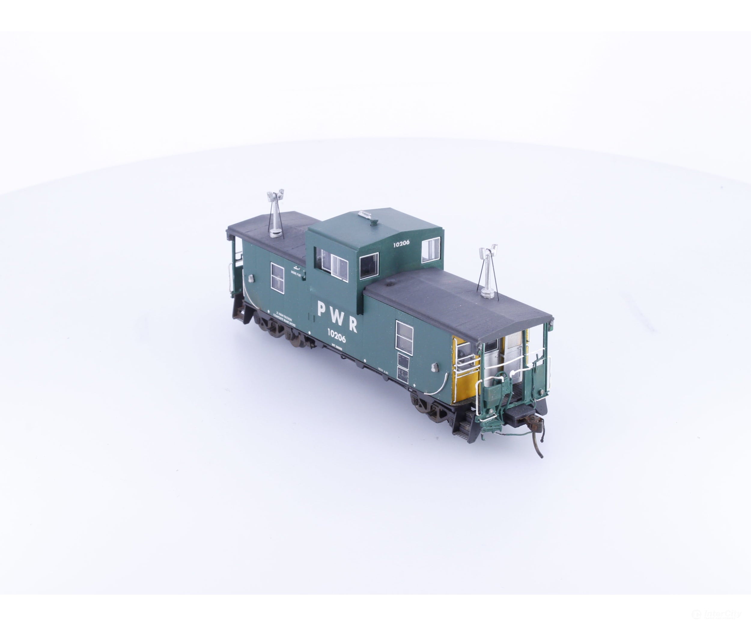 Rapido 10206 HO Angus Wide Vision Caboose Pacific Western Railway (PWR) 10206 - Freight Cars