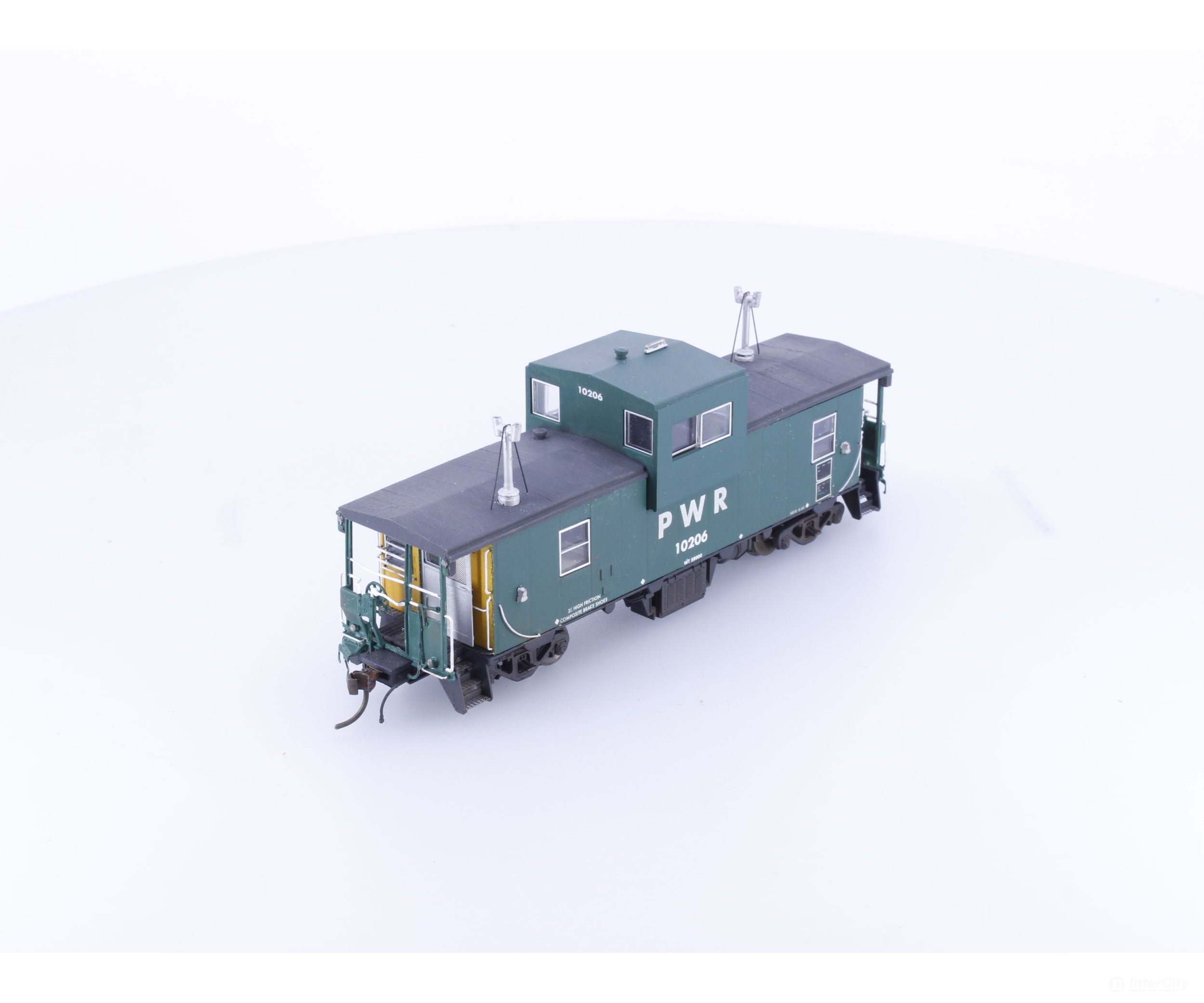 Rapido 10206 HO Angus Wide Vision Caboose Pacific Western Railway (PWR) 10206 - Freight Cars