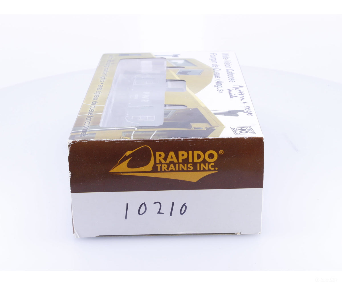 Rapido 10210 HO Angus Wide Vision Caboose Pacific Western Railway (PWR) 10210 - Freight Cars