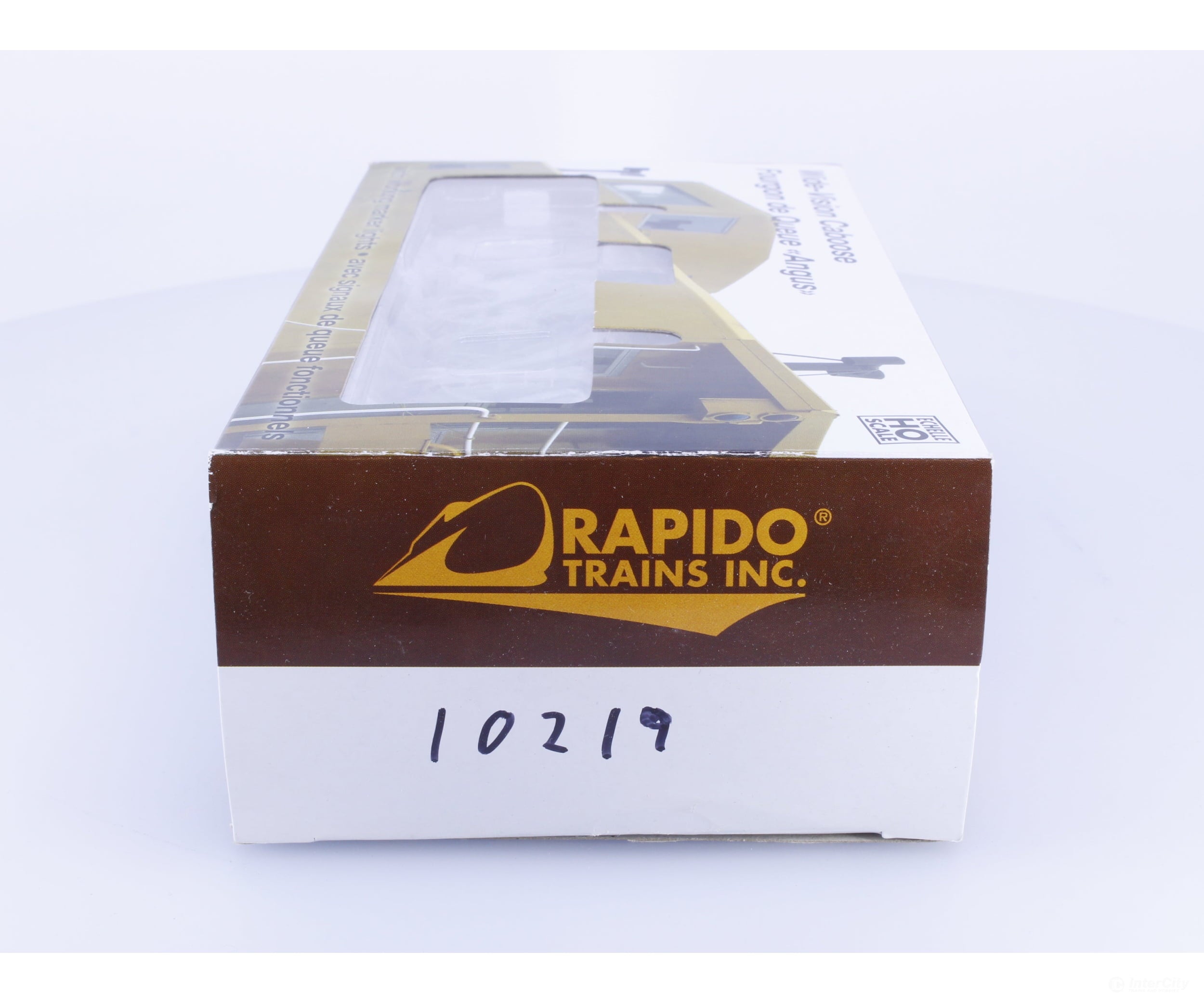Rapido 10219 HO Angus Wide Vision Caboose Port Washington Railway (PWR) 10219 - Freight Cars
