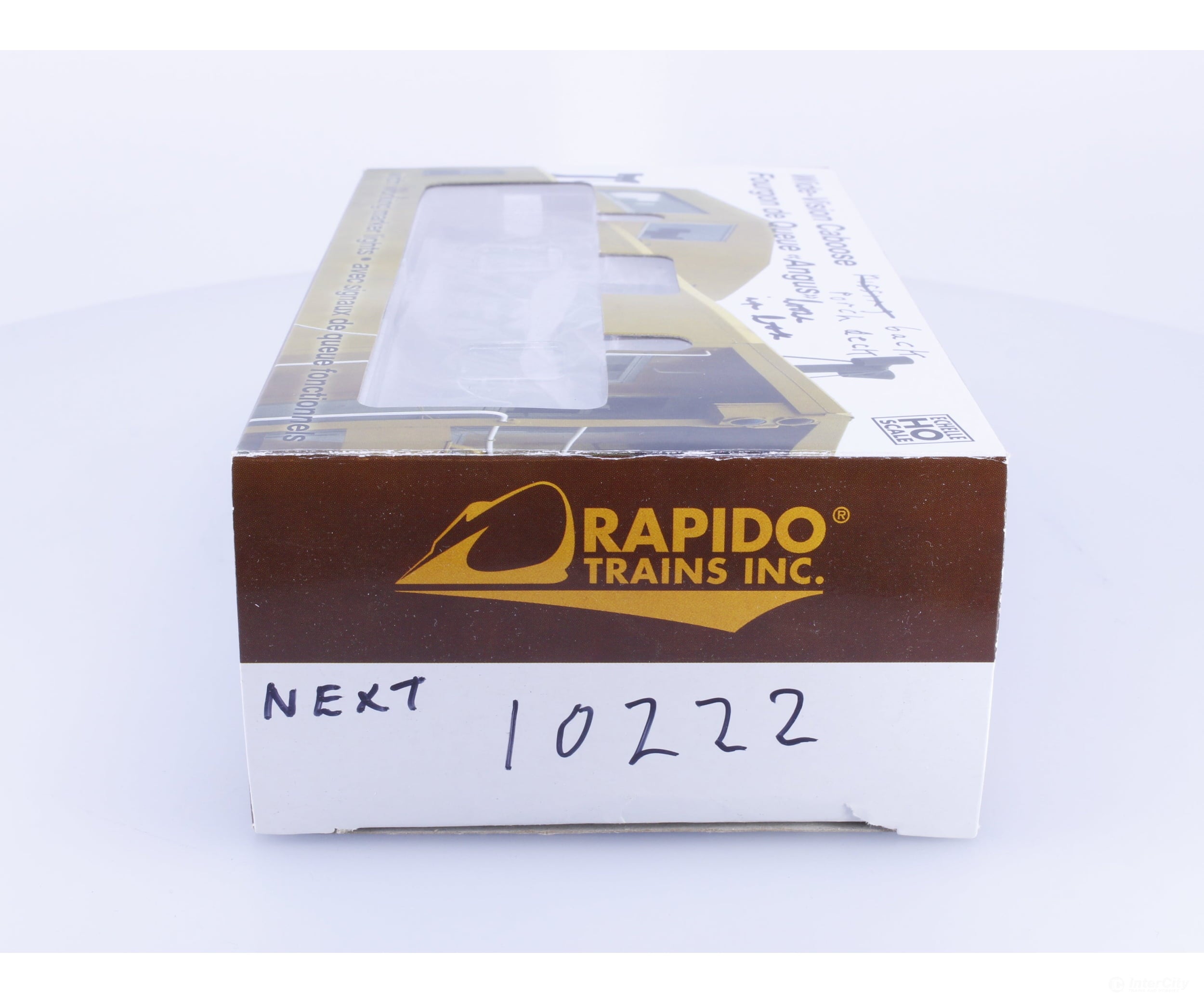 Rapido 10222 HO Angus Wide Vision Caboose Port Washington Railway (PWR) 10222 - Freight Cars