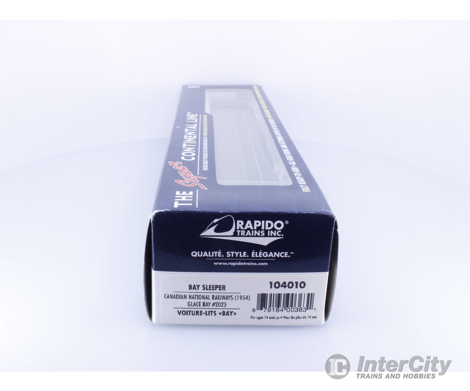 Rapido 104010 HO Bay Sleeper with Interior Lighting Canadian National (CN) Glace Bay Passenger Cars