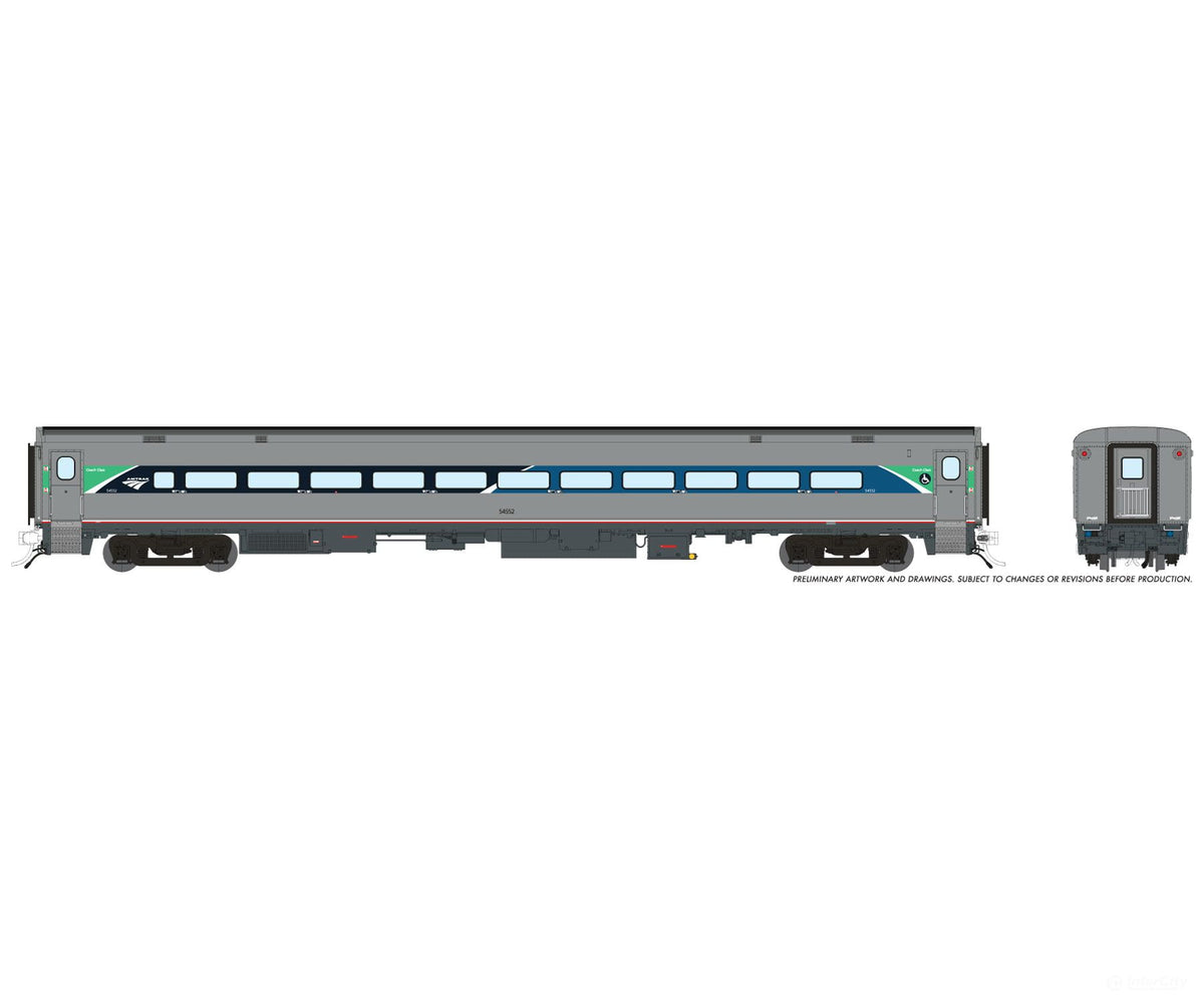 Rapido 1084058 HO Horizon Coach: Amtrak - Phase VII: #54552 - Passenger Cars