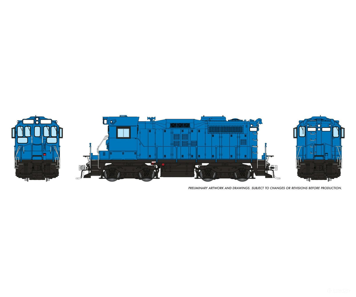 Rapido 1108523 HO CN SWEEP (DC/DCC/Sound): Industrial Blue - Locomotives