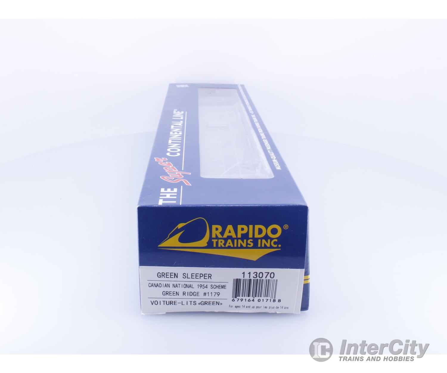 Rapido 113070 HO Green Sleeper Passenger Car Canadian National (CN) Green Ridge Passenger Cars