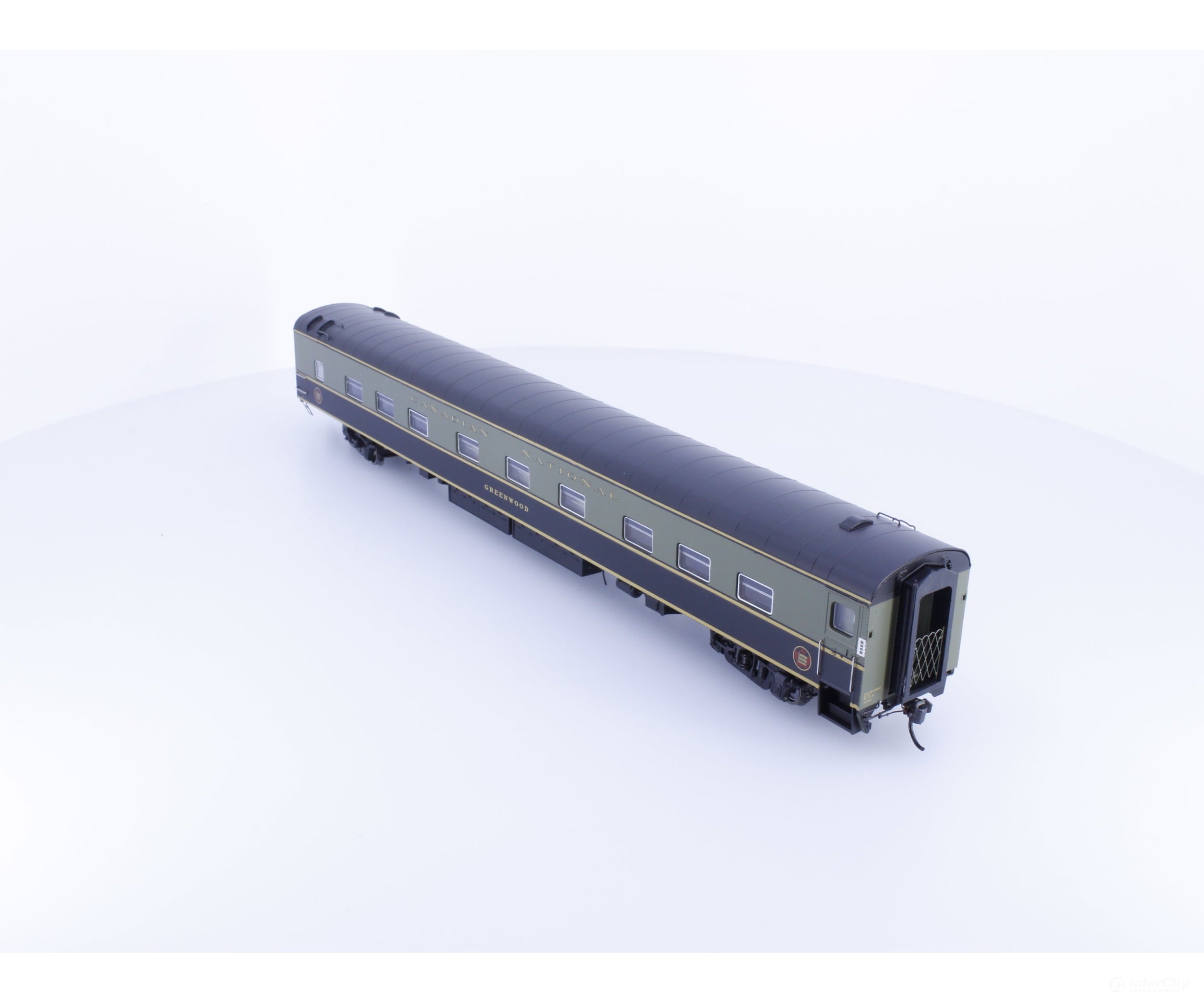 Rapido 113071 HO Green Sleeper Passenger Car Canadian National (CN) Greenwood Passenger Cars