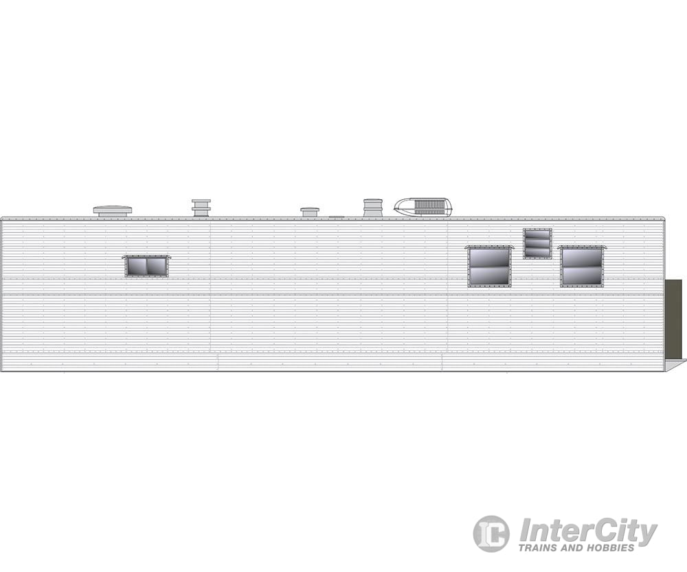 Rapido 138202 HO Kitchen Trailer: Painted unlettered Freight Cars