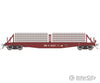 Rapido 138303A HO F30D 50’ Tie Car: BN - MOW: Single Car #2 Freight Cars