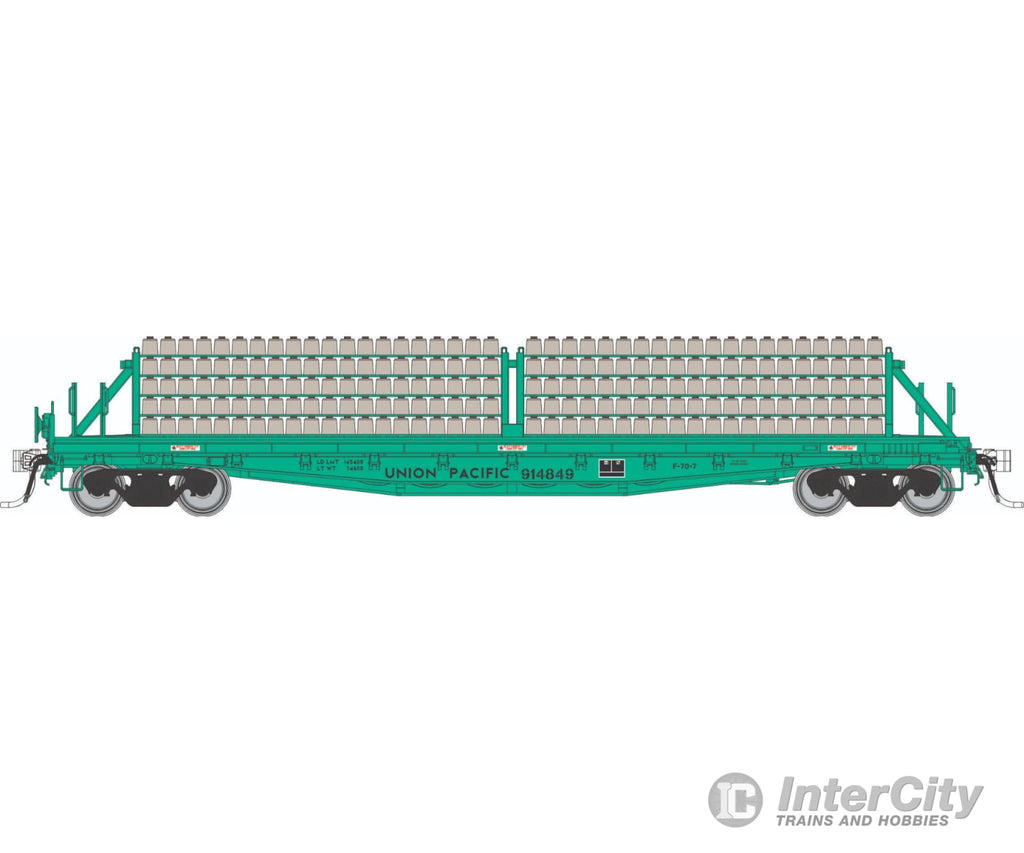 Rapido 138305A HO F30D 50’ Tie Car: UP - MOW: Single Car Freight Cars