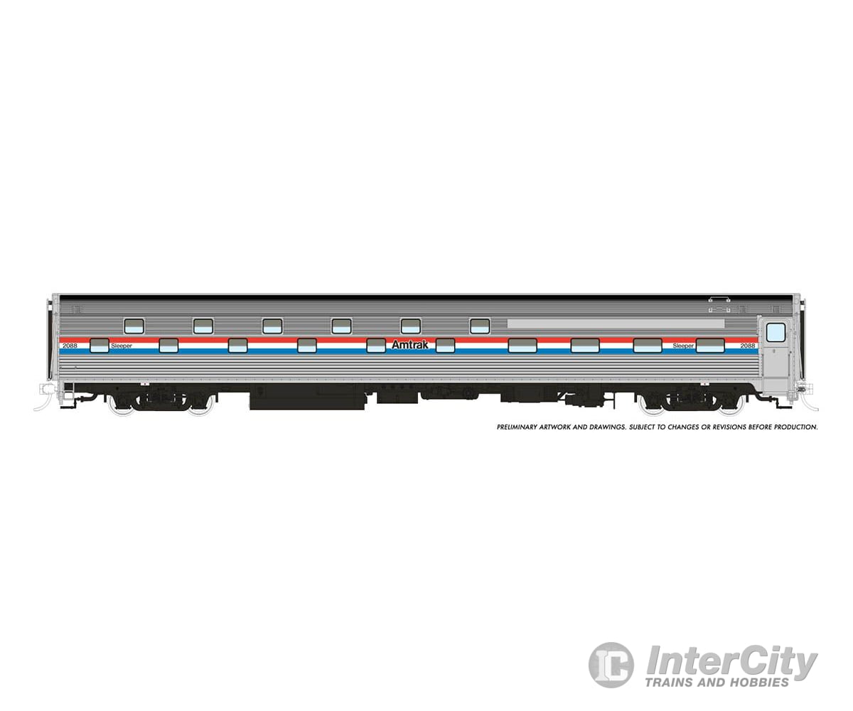 Rapido 141007 Ho Budd Slumbercoach: Amtrak - Phase 3: #2092 Loch Arkaig Passenger Cars