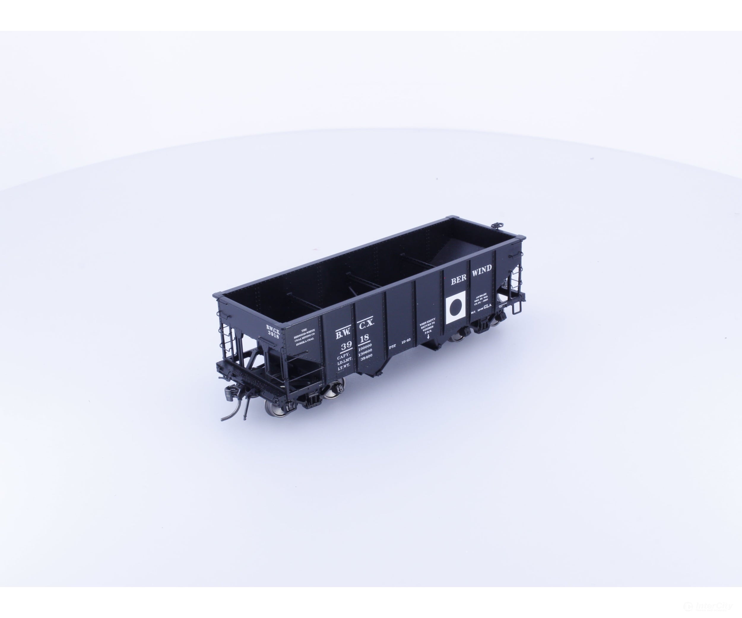 Rapido 148004-2 HO GLa 2 Bay Hopper Berwind Pennsylvania Railroad (PRR) 3918 Freight Cars