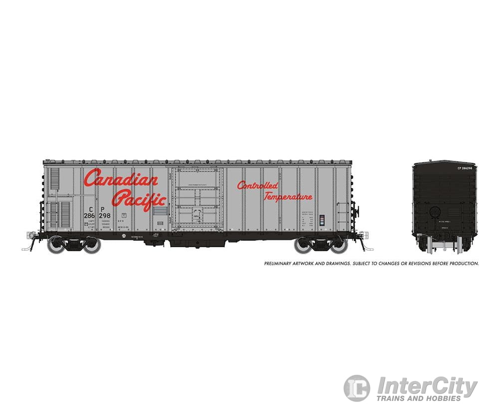 Rapido 150002 Ho Nsc Mechanical Reefer: Cpr - Script: 6-Pack #2 Freight Cars