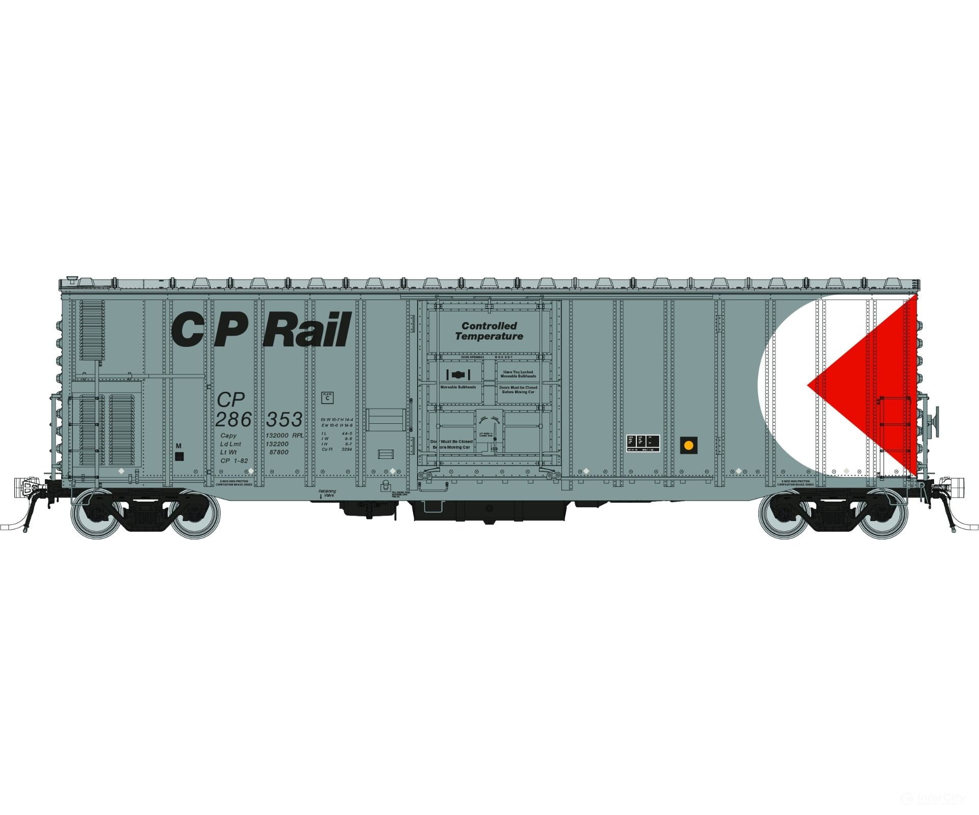 Rapido 150017 Ho Nsc Mechanical Reefer W/ Sound: Cp Rail - Multimark: Single Car #286381 Freight