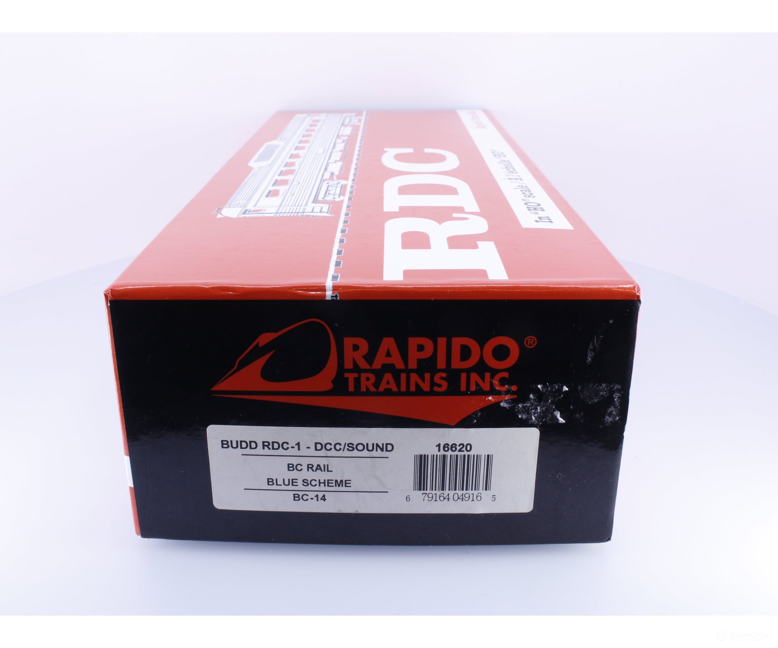 Rapido 16620 HO Budd RDC Rail Car Blue Scheme BC Rail (BCOL) BC-14 DCC & Sound - Locomotives