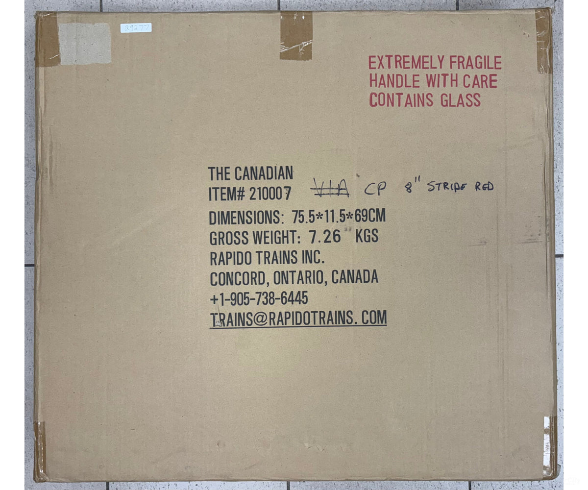 Rapido 210007 HO The Canadian 13 Piece Set A-B-A Locos and 10 Passenger Cars (Fully Lighted) Canadian Pacific (CP)