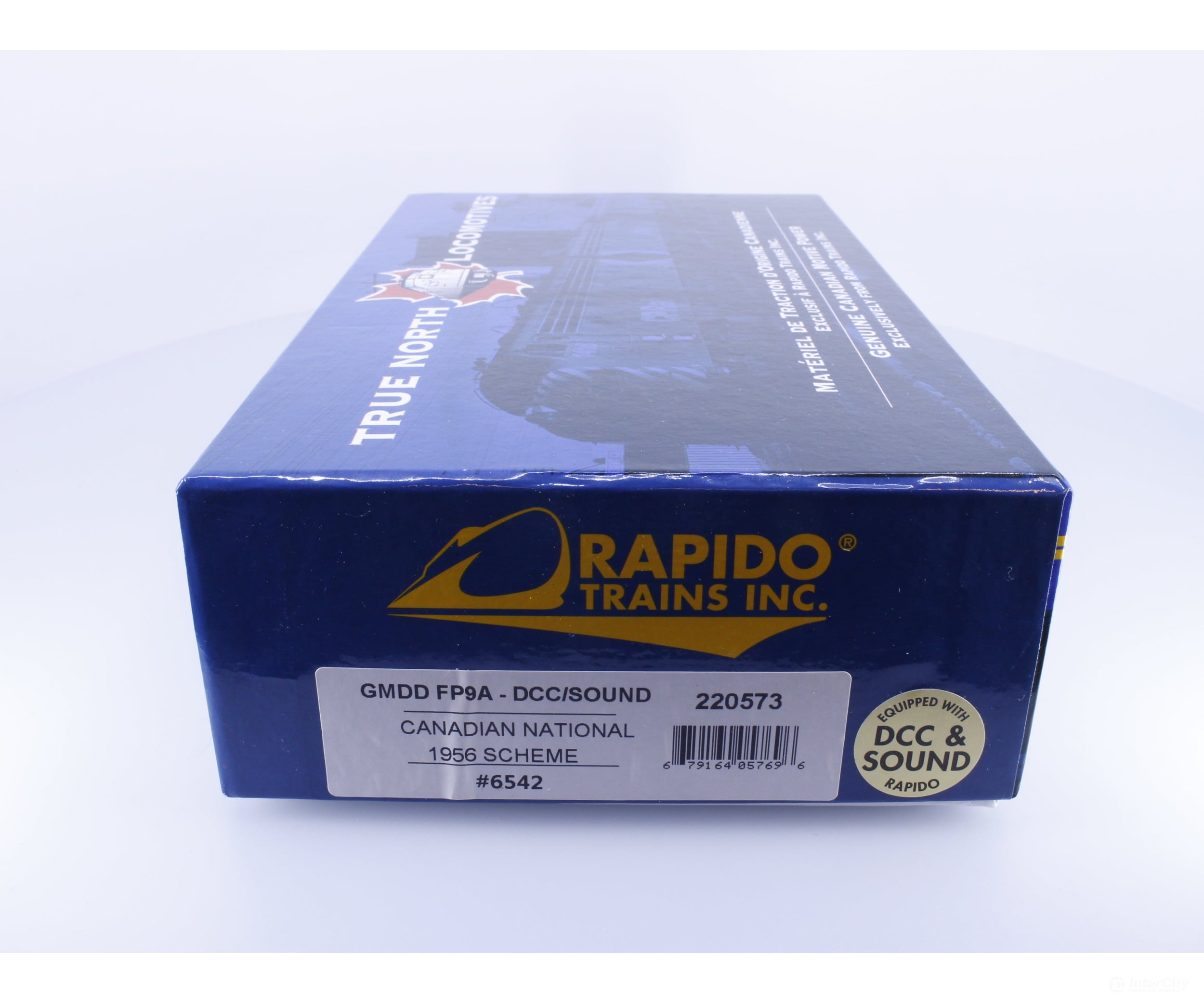 Rapido 220573 HO GMDD FP9A Diesel Locomotive Canadian National (CN) 6542 DCC & Sound - Locomotives