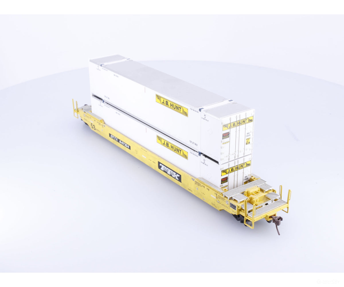 Rapido 401012 HO Weathered Gunderson Husky-Stack Trailer Train TTX Corp. (TTX) 647104 - Freight Cars