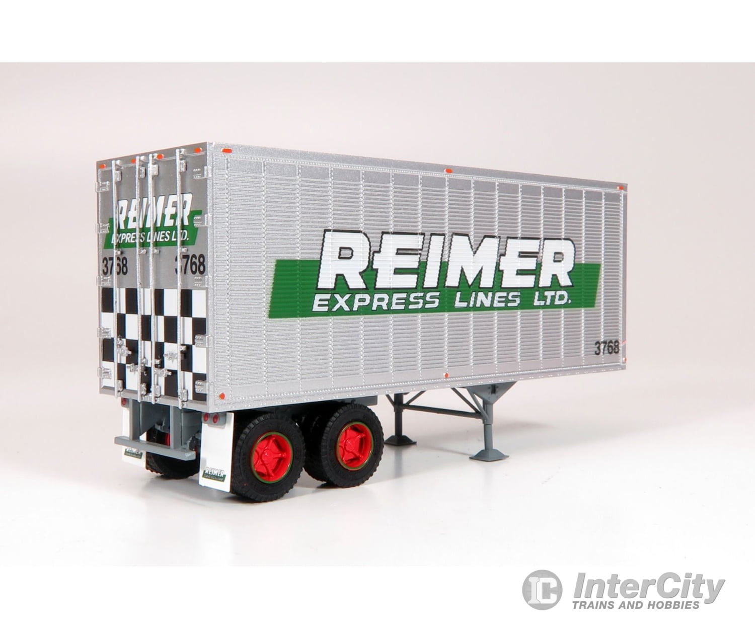 Rapido 403083 Ho 26’ Can-Car Dry Van Trailer: Reimer Trucking: #3742 Freight Loads & Containers