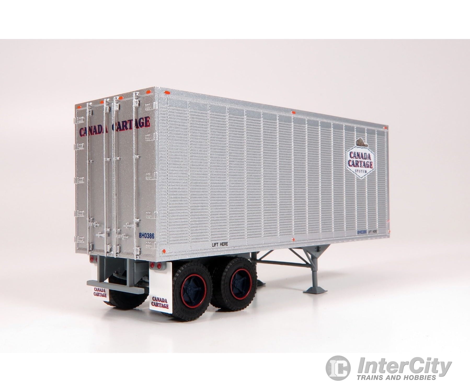 Rapido 403086 Ho 26’ Can-Car Dry Van Trailer: Canada Cartage: #8H0386 Freight Loads & Containers