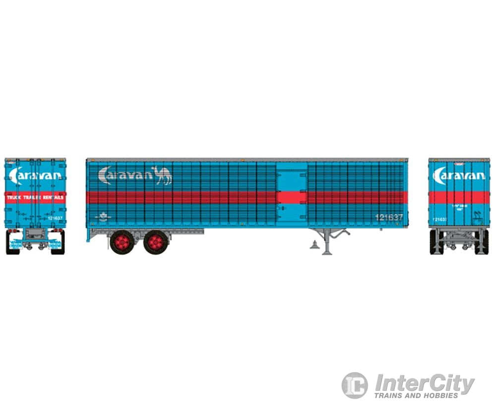 Rapido 403116 Ho 45’ Trailmobile Dry Van Trailer W/Side Door: Caravan Leasing: #121641 Freight