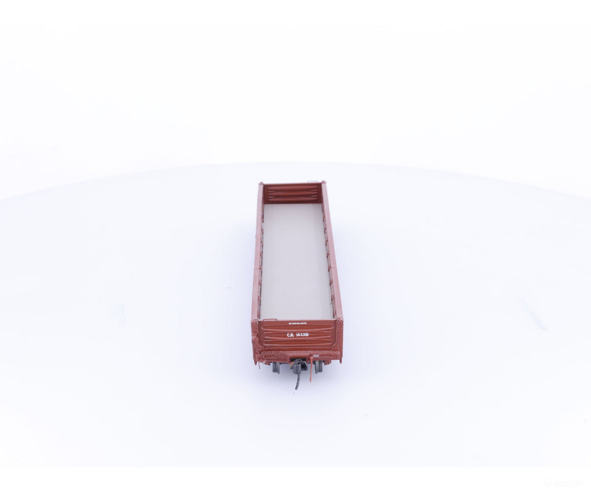Rapido 50014-5 HO 52’6’’ Mill Gondola Canadian National (CN) 143381 - Freight Cars