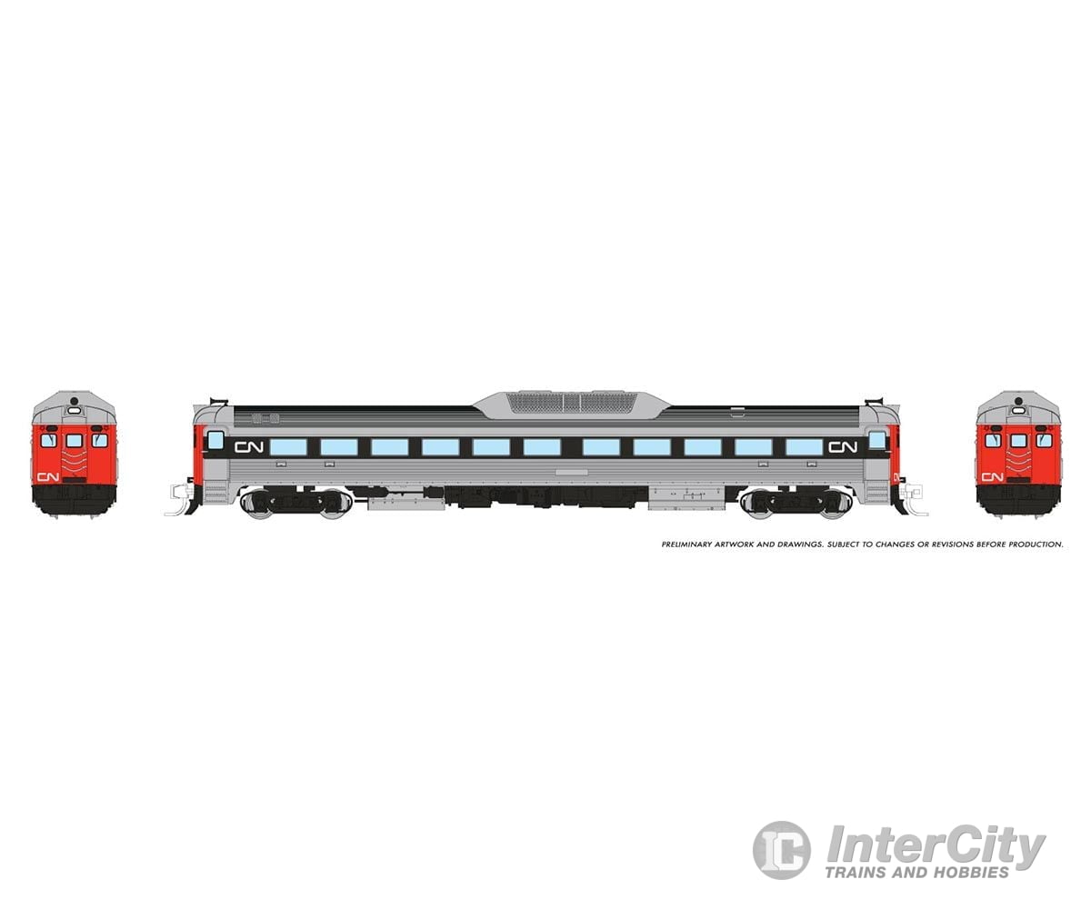 Rapido 516506 N Budd Rdc-1 (Phase 2) (Dc/Dcc/Sound): Cn - Noodle Locomotives