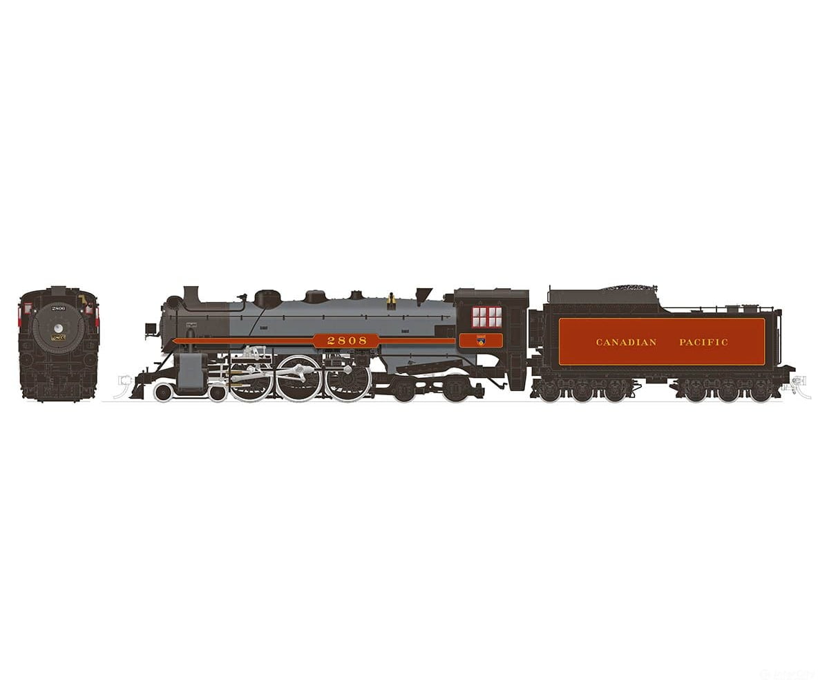 Rapido 601507 Ho H1B 4-6-4 Hudson (Dc/Dcc/Sound): Cpr - ’World’s Greatest Travel System’