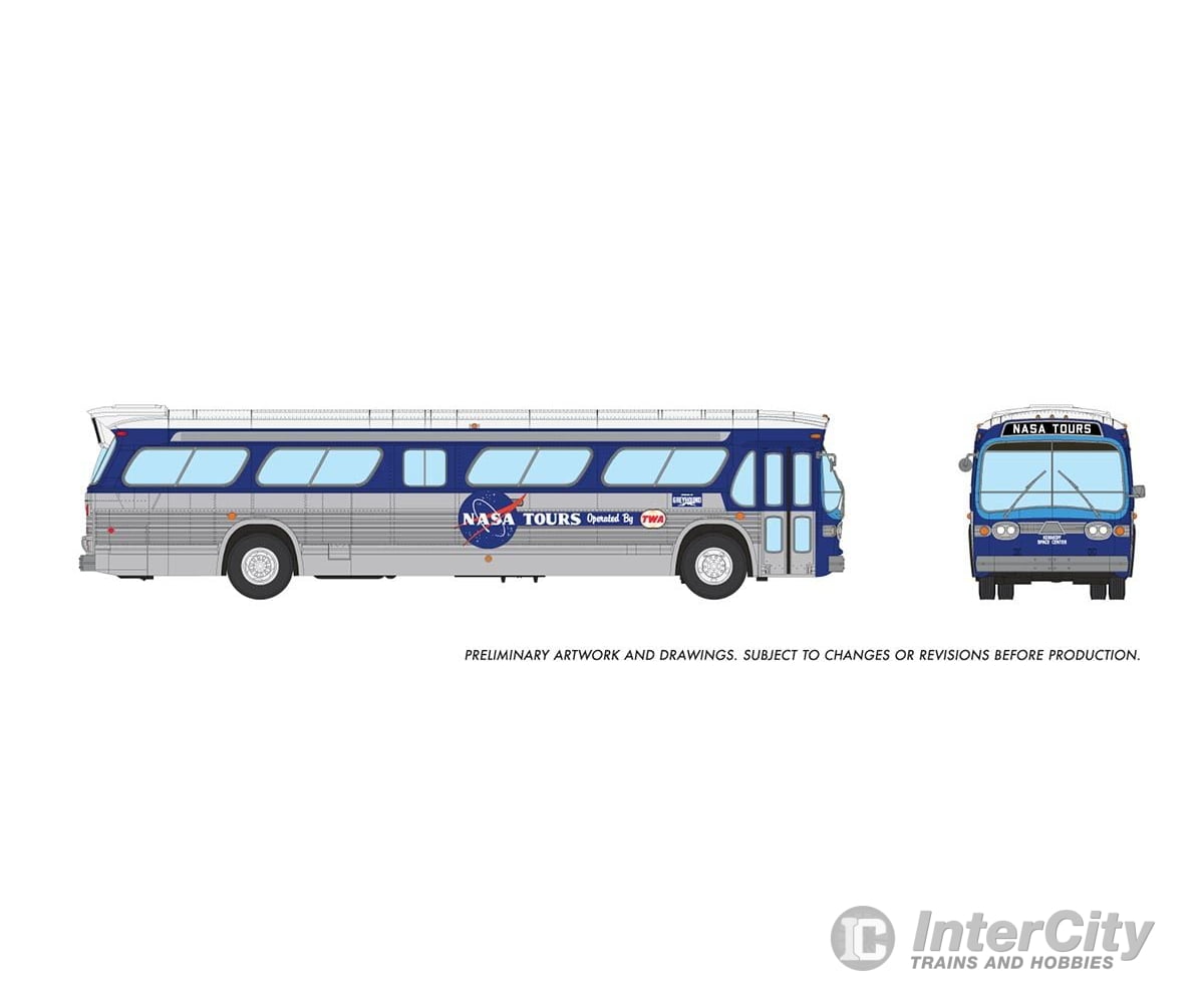 Rapido 753124 Ho 1/87 New Look Bus (Deluxe): Nasa Tour - Early Cars & Trucks