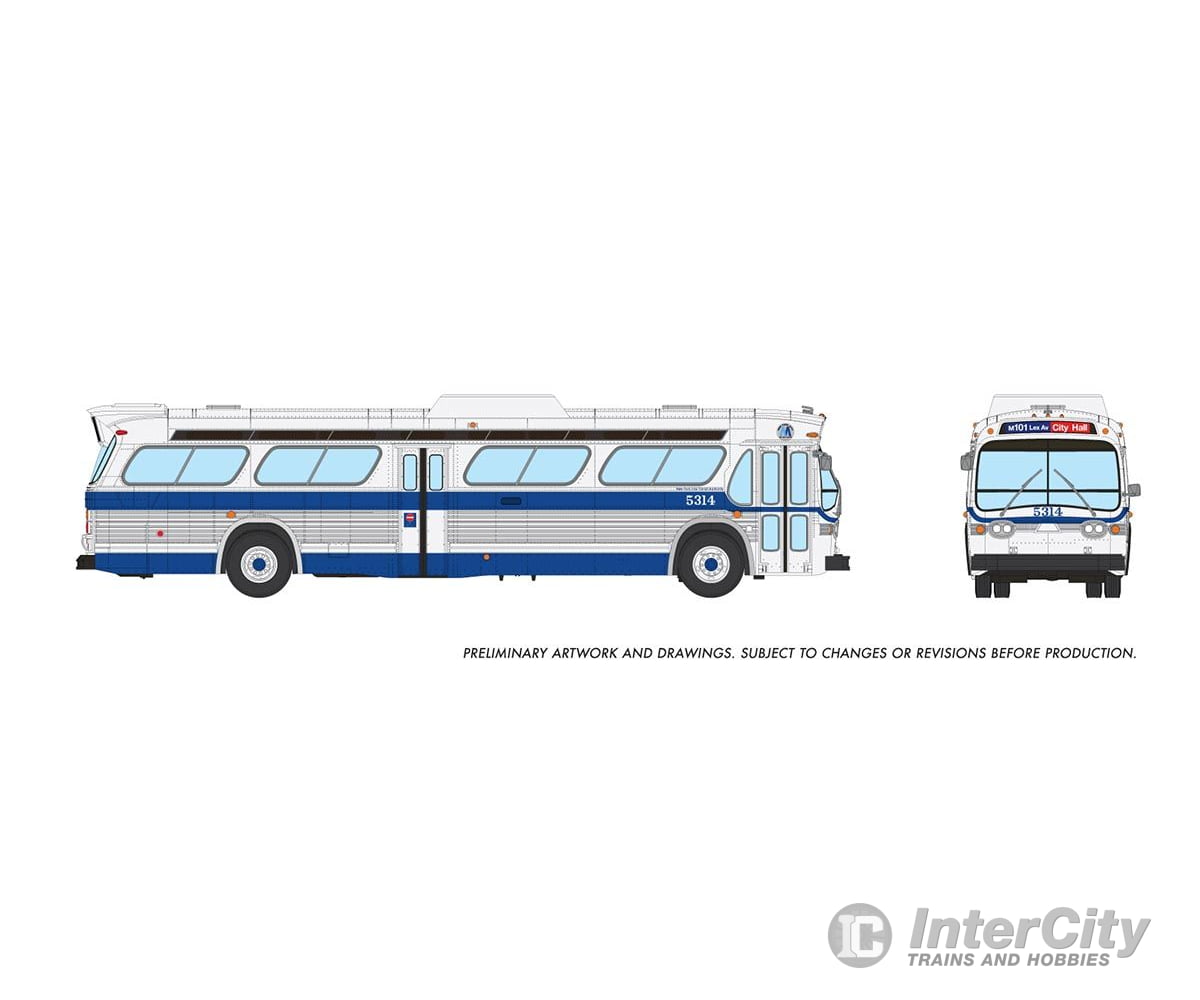 Rapido 753150 Ho 1/87 New Look Bus (Deluxe): York Mta - Blitz: #5314 Cars & Trucks