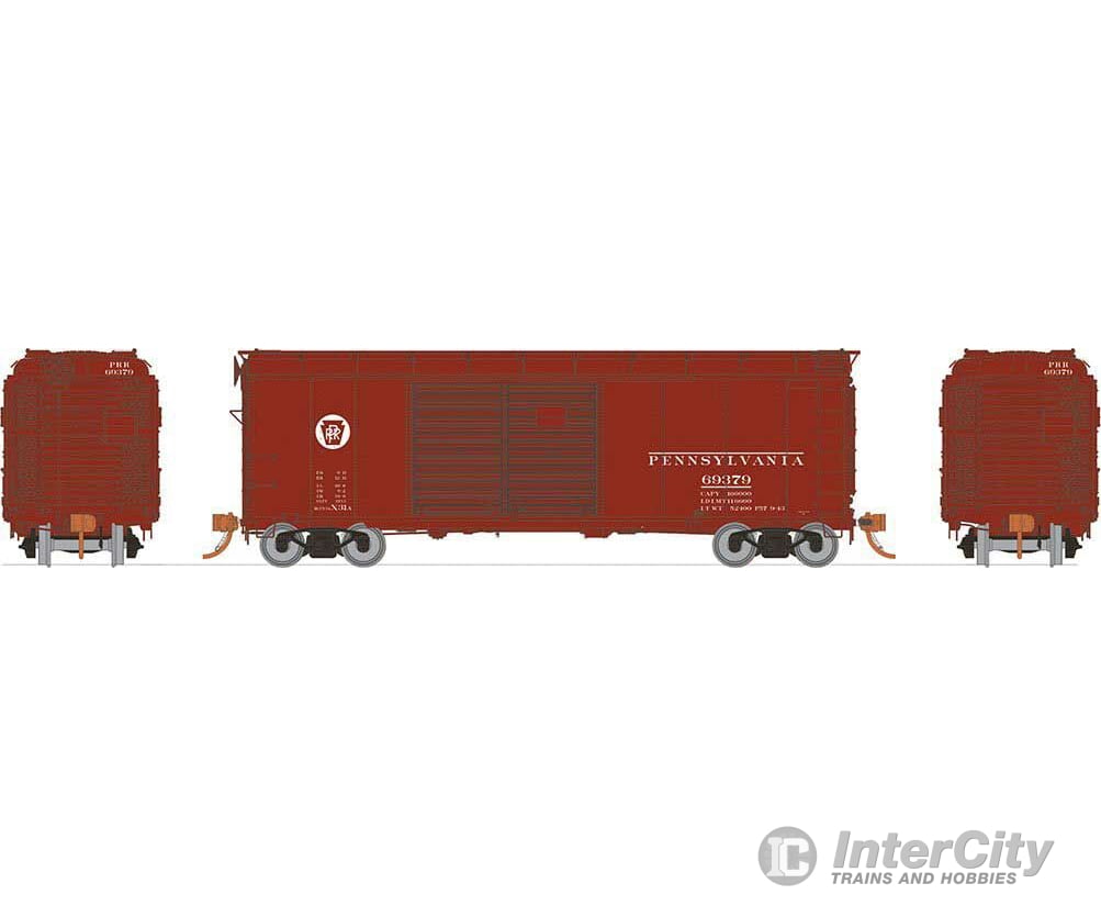 Rapido Ho 123008 #123008-2 Prr Pennsylvania Circle Keystone Double Door Box Car #69172 Freight Cars