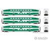 Rapido Ho 146038 Bi-Level Commuter 3-Coach Set - Ready To Run Go Transit #3 #2740 2763 2779 (Late