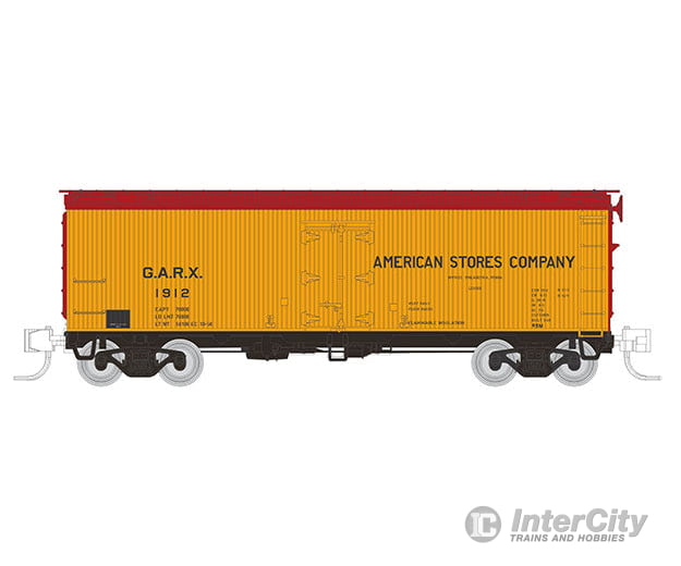Rapido N 521001 Garx 37 Meat Reefer - American Stores Co Freight Cars