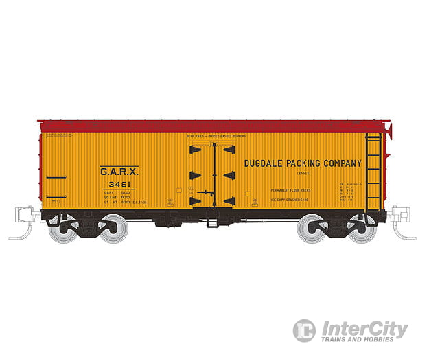 Rapido N 521010 Scale 37 Meat Reefer Dugdale 3469 Freight Cars