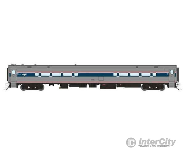 Rapido Trains HO 128059 Horizon Fleet Club-Dinette - Amtrak #58004 (Phase 6 silver blue red white) Passenger Cars