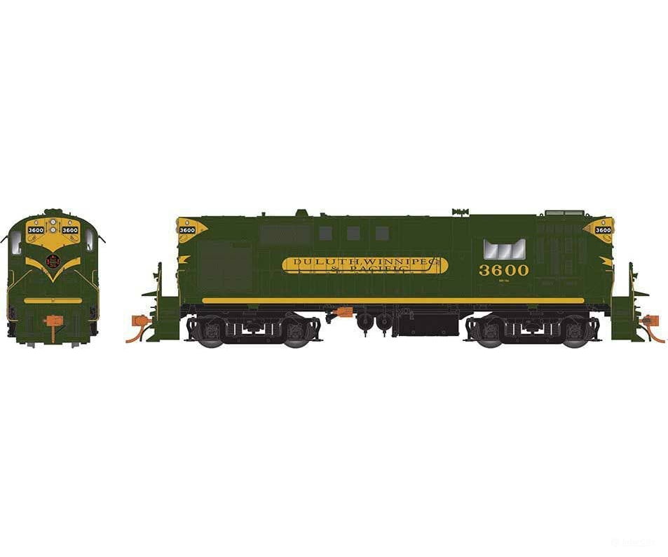 Rapido Trains Ho 31067 Alco Rs11 - Standard Dc Duluth Winnipeg & Pacific 3607 (As-Delivered Green