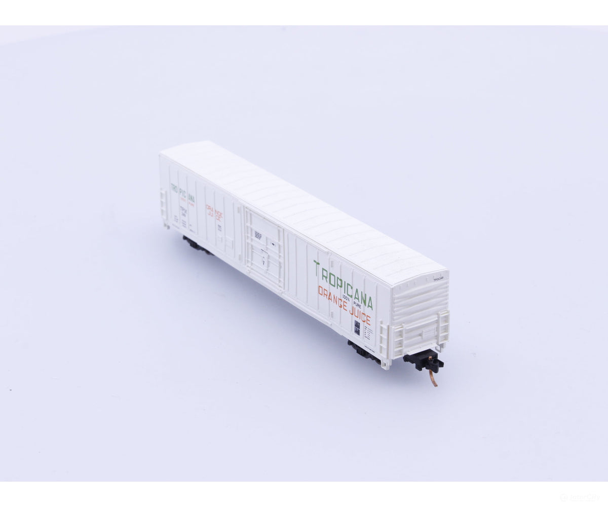Red Caboose RN-17225-24 N 62’ Insulated Box Car Tropicana (TPIX) 249 - Freight Cars