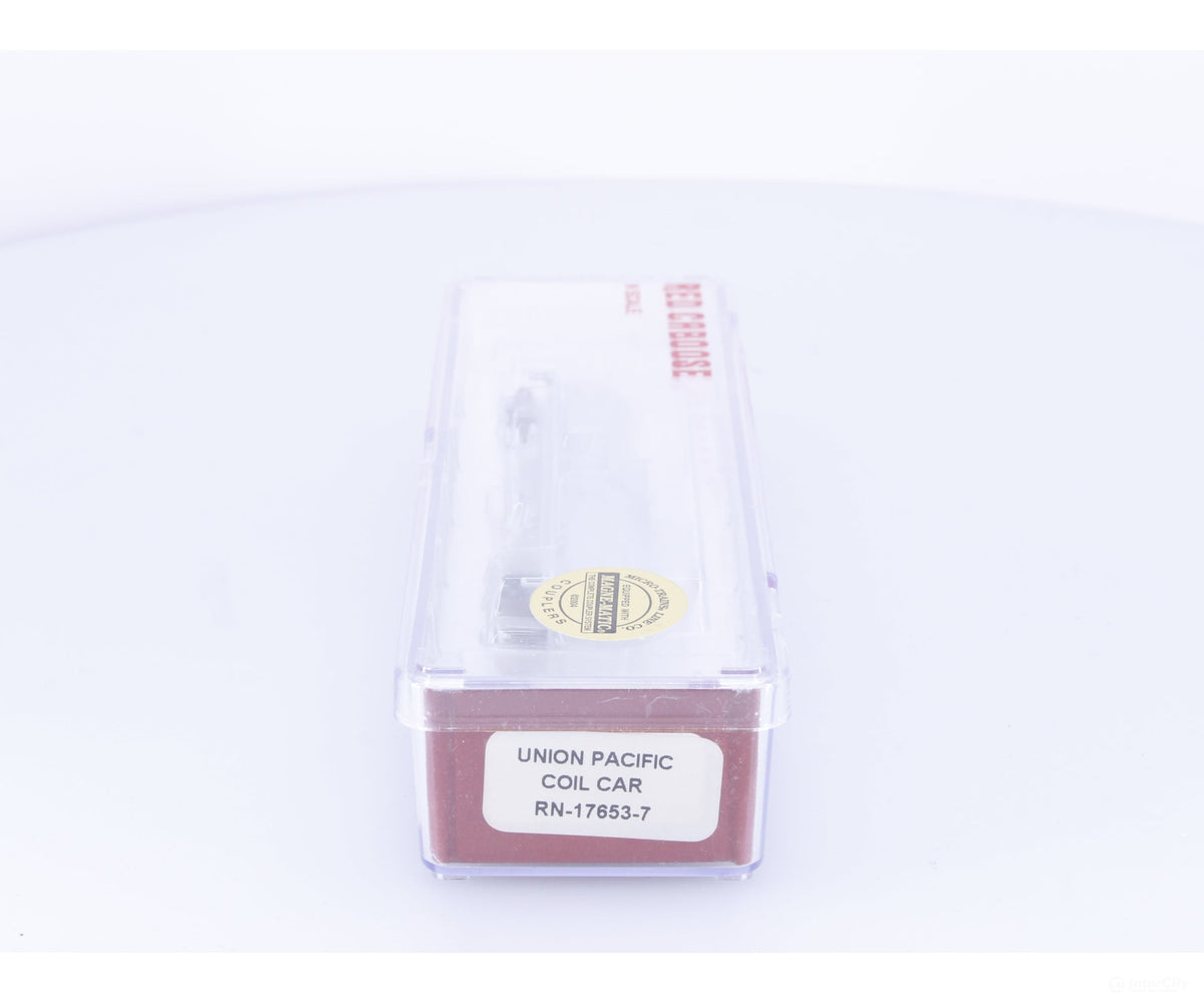 Red Caboose RN-17653-7 N Coil Car Union Pacific (UP) 249163 - Freight Cars