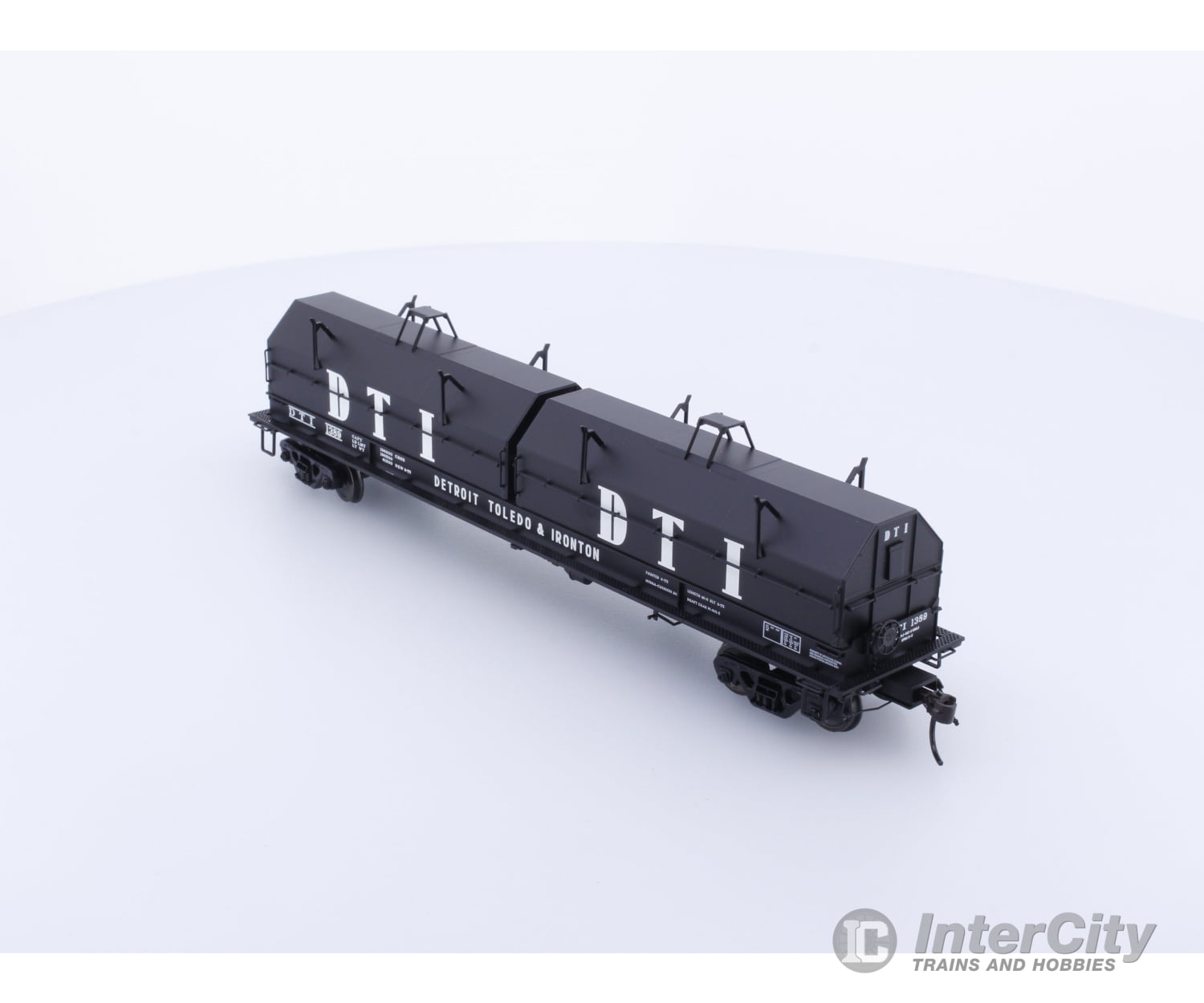 Red Caboose RR-32506-9 HO 100 Ton Evans Coil Car Detroit Toledo and Ironton (DTI) 1389 Freight Cars