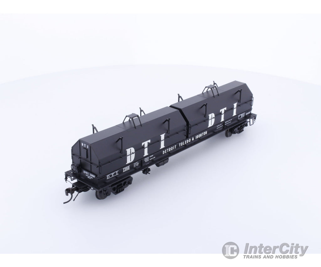 Red Caboose RR-32506-9 HO 100 Ton Evans Coil Car Detroit Toledo and Ironton (DTI) 1389 Freight Cars