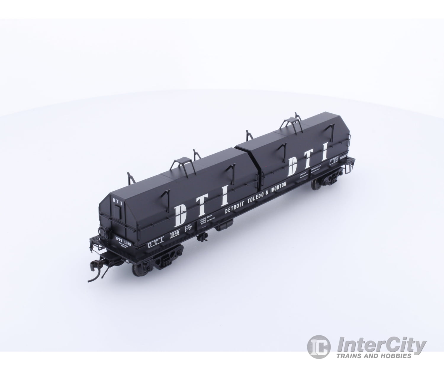 Red Caboose RR-32506-9 HO 100 Ton Evans Coil Car Detroit Toledo and Ironton (DTI) 1389 Freight Cars