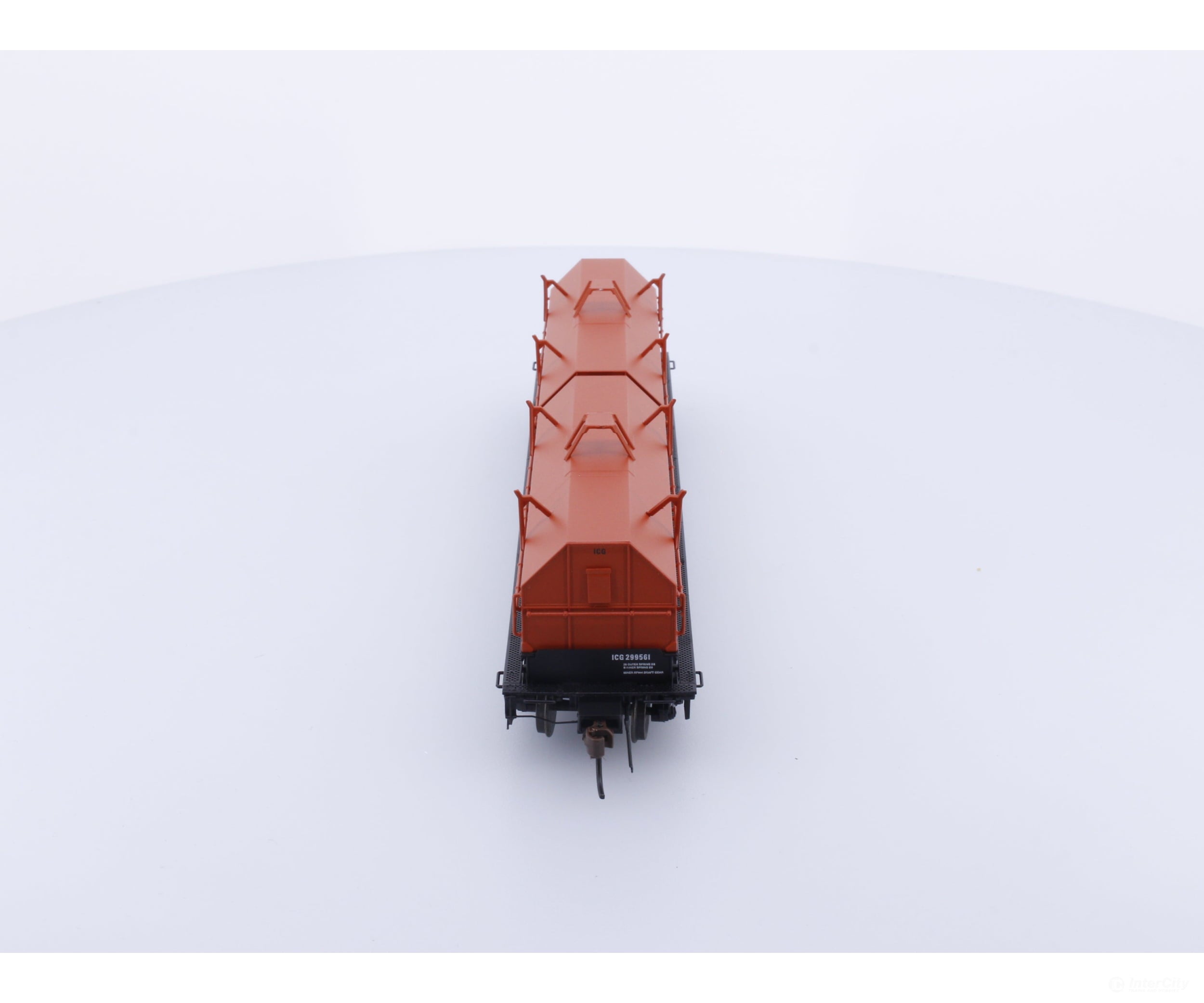 Red Caboose RR-32533-1 HO 100 Ton Evans Coil Car Illinois Central (IC) 299561 Freight Cars
