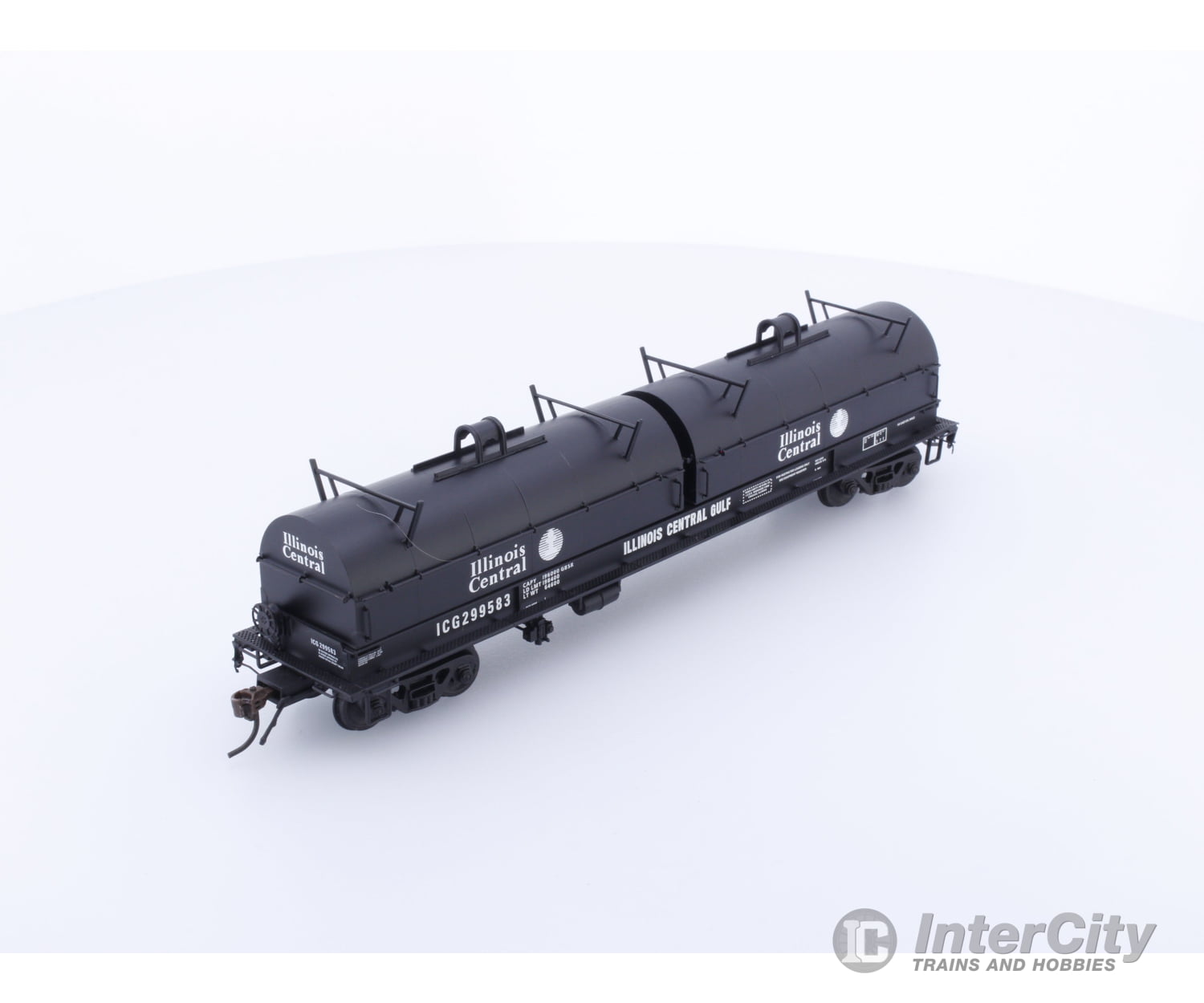 Red Caboose RR-32539-12 HO 100 Ton Evans Coil Car Illinois Central (IC) 299583 Freight Cars
