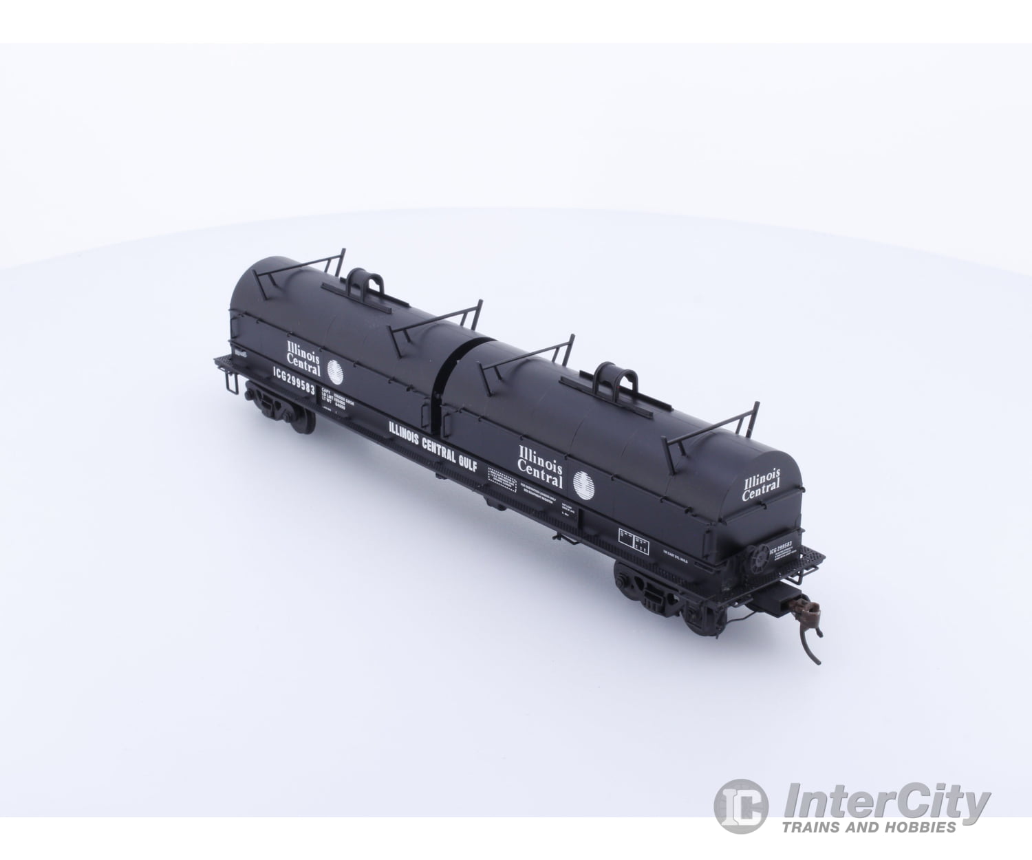 Red Caboose RR-32539-12 HO 100 Ton Evans Coil Car Illinois Central (IC) 299583 Freight Cars