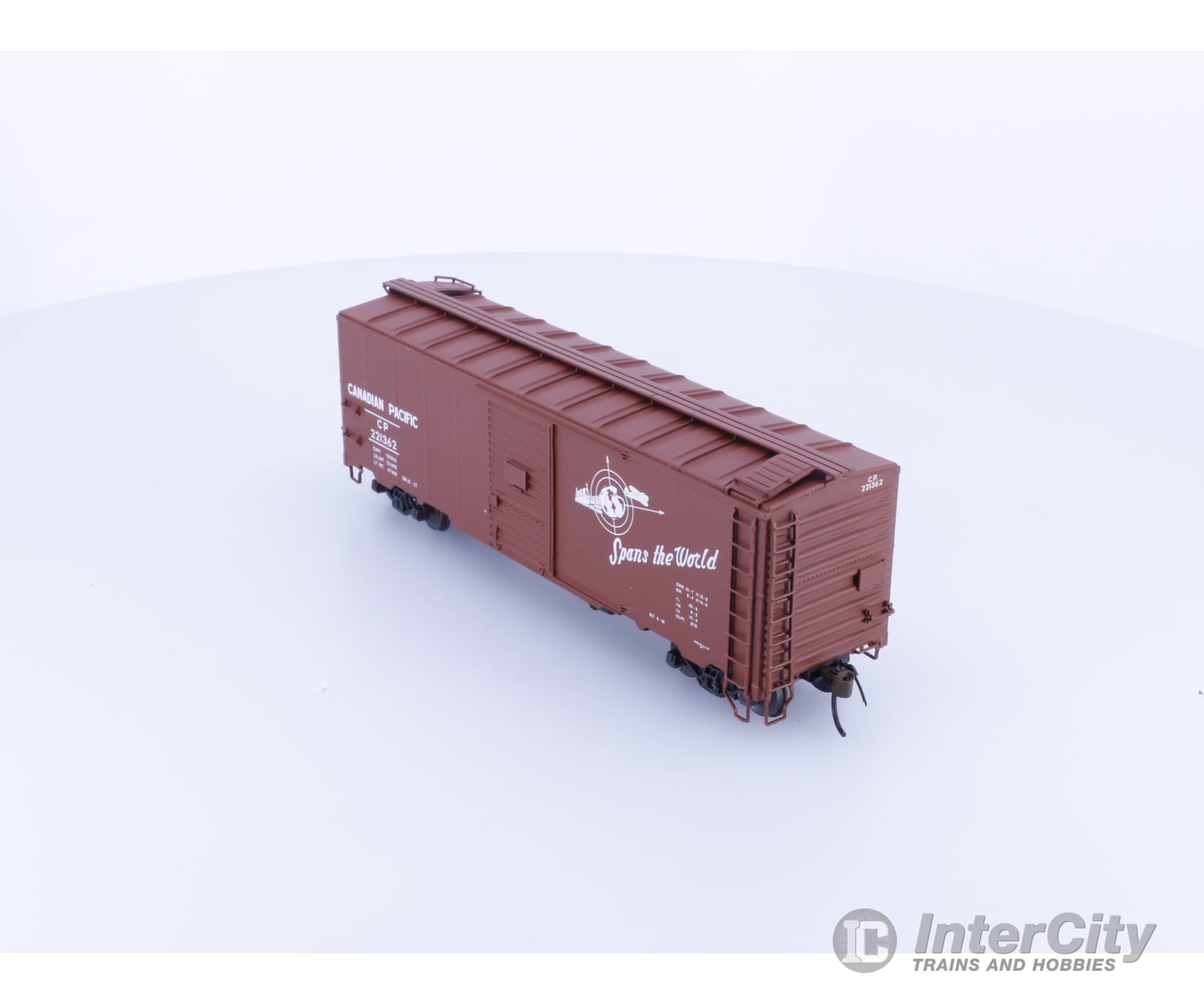 Red Caboose RR-38009-14 HO 1937 AAR Single Door Box Car Canadian Pacific (CP) 221362 Freight Cars