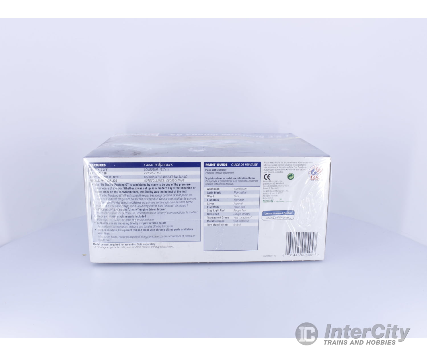 Revell 85-2545 G 1969 Ford Shelby Mustang 2’n1 Plastic Model Kit 1/25 (#1) Plastic Car Model Kits