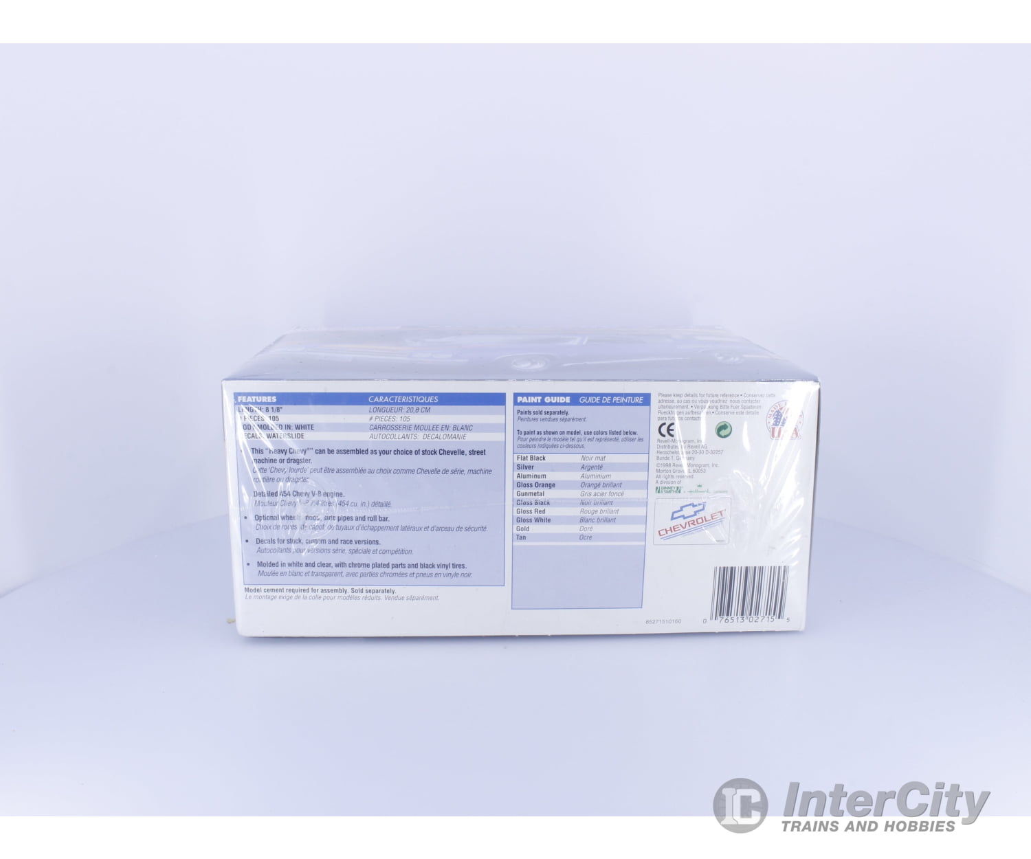 Revell 85-2715 G 1970 Chevrolet Chevelle 3’n1 Plastic Model Kit 1/25 (#2) Plastic Car Model Kits