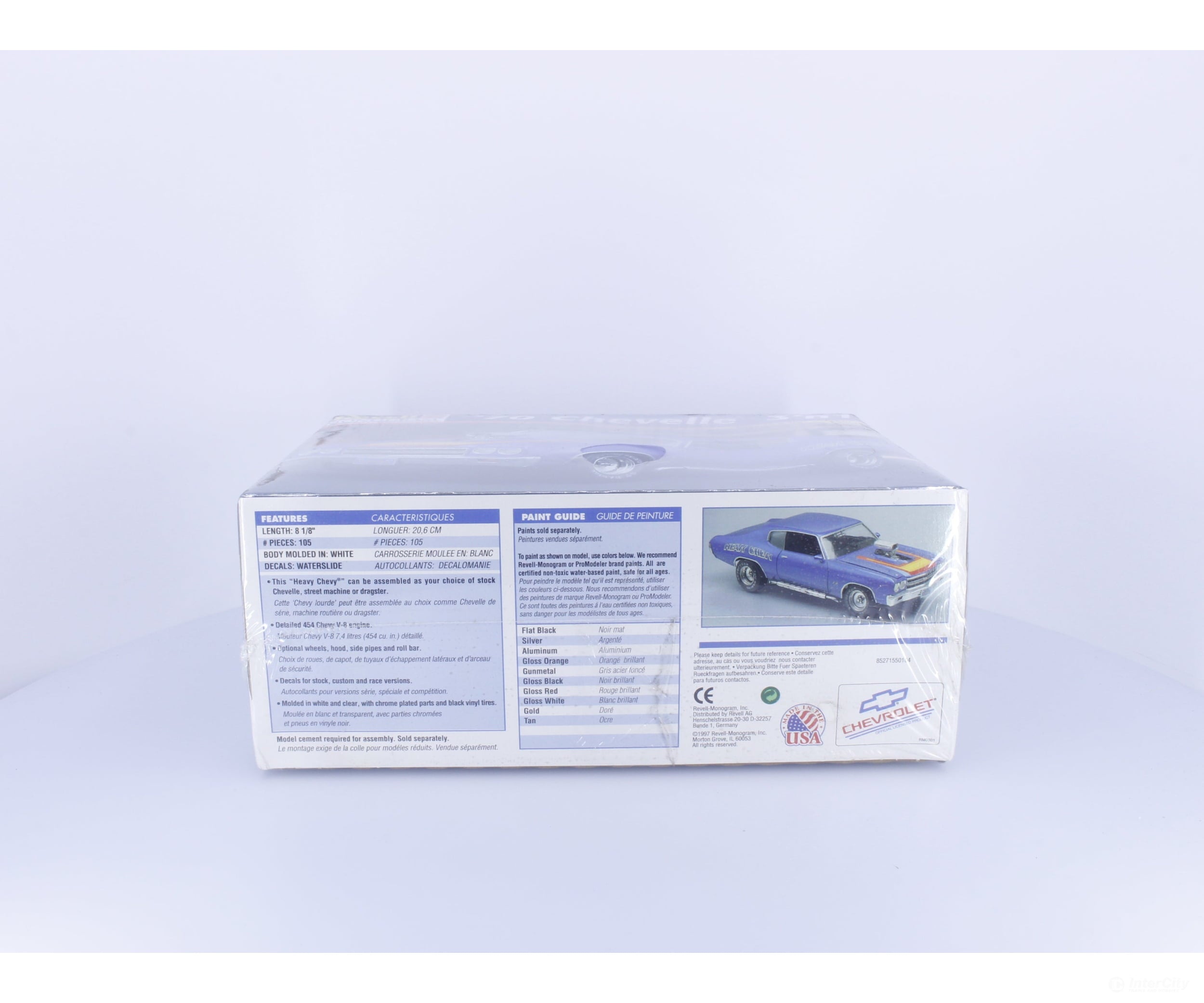Revell 85-2715 G 1970 Chevrolet Chevelle 3’n1 Plastic Model Kit 1/25 (#1) Plastic Car Model Kits