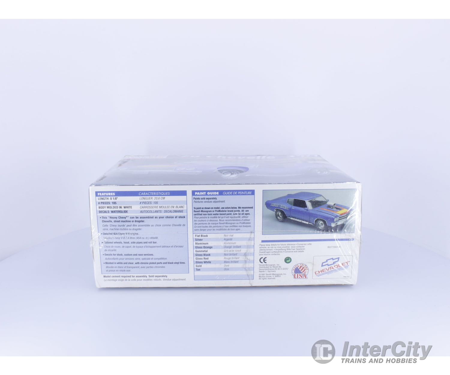 Revell 85-2715 G 1970 Chevrolet Chevelle 3’n1 Plastic Model Kit 1/25 (#1) Plastic Car Model Kits