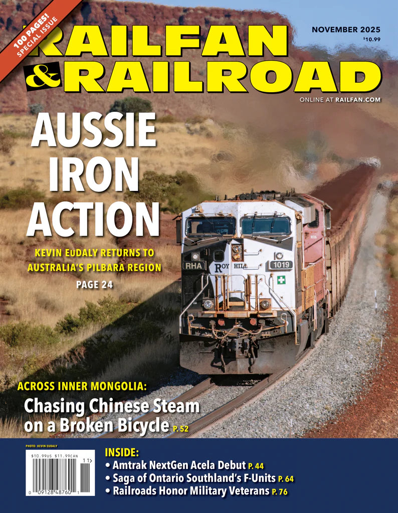 Railfan & Railroad Magazine November 2025
