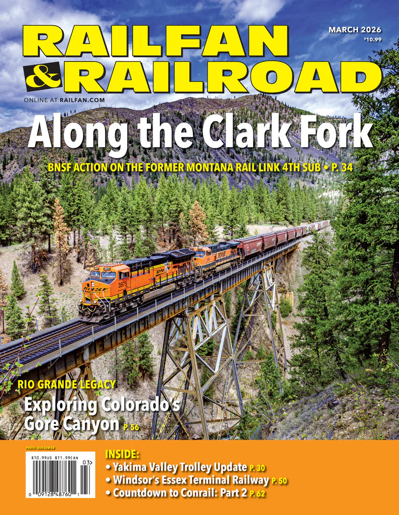 Railfan & Railroad Magazine March 2026